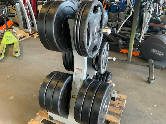 Schijven 50 mm 9x20;10x10kg krachtstation - afbeelding 2 van  7