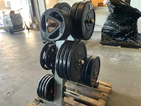 Schijven 50 mm 9x20;10x10kg krachtstation - afbeelding 4 van  7