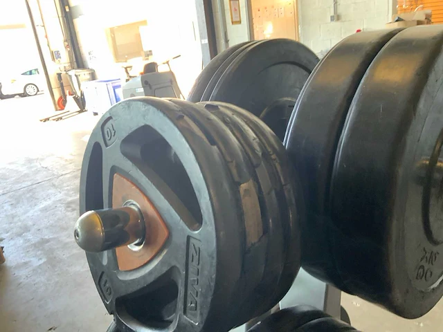 Schijven 50 mm 9x20;10x10kg krachtstation - afbeelding 5 van  7