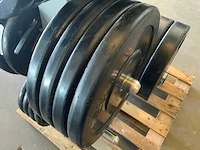 Schijven 50 mm 9x20;10x10kg krachtstation - afbeelding 6 van  7