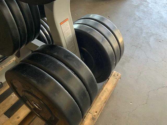Schijven 50 mm 9x20;10x10kg krachtstation - afbeelding 7 van  7