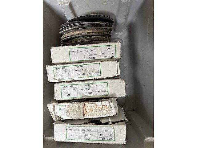Schijven ronde schuurpapier - accessory haandtools - afbeelding 1 van  1