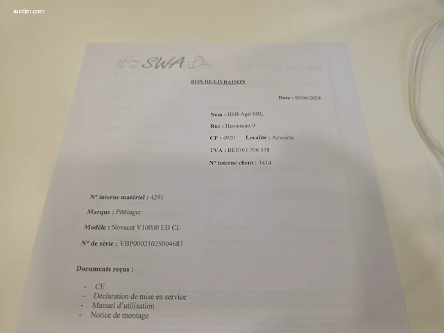 Schijvenmaaier pöttinger 3880 novacat v 10000 ed collector - afbeelding 8 van  16