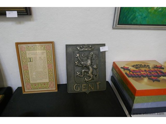 Schild van gent - afbeelding 1 van  1
