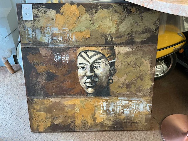 Schilderij (3x) - afbeelding 2 van  2