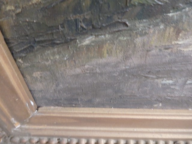 Schilderij 60/65 gesigneerd - afbeelding 2 van  3