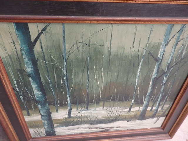 Schilderij 73/63 bos - afbeelding 1 van  1