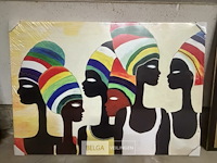 Schilderij afrika