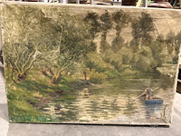 Schilderij (beschadigd) - afbeelding 1 van  3