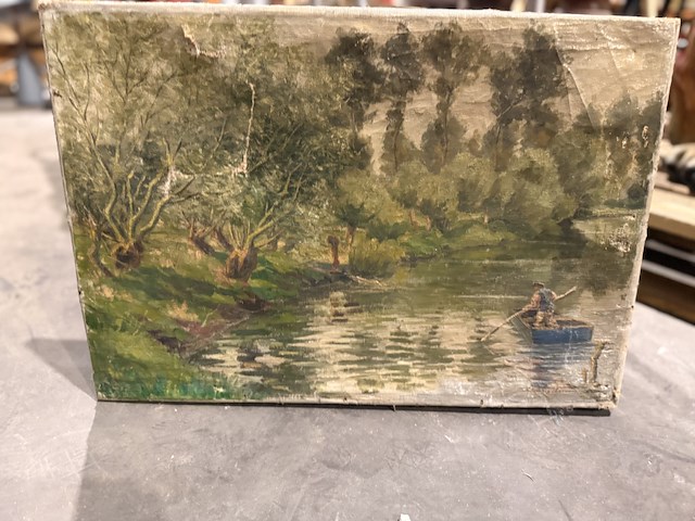 Schilderij (beschadigd) - afbeelding 3 van  3