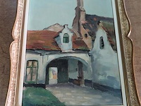 Schilderij binnenkoertje - afbeelding 1 van  4