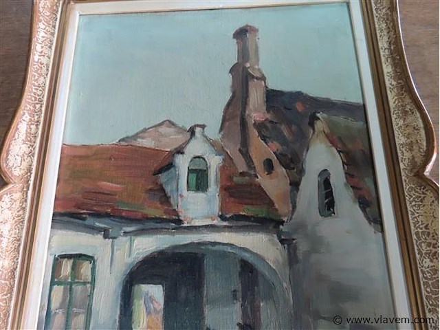 Schilderij binnenkoertje - afbeelding 2 van  4