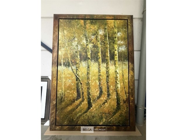 Schilderij bomen - afbeelding 1 van  5
