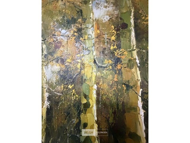 Schilderij bomen - afbeelding 4 van  5