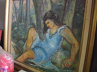 Schilderij dame - afbeelding 2 van  3