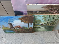 Schilderij doeken. 5 stuks - afbeelding 2 van  5