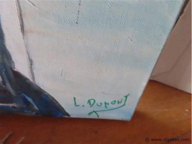 Schilderij en 2 etsen - afbeelding 5 van  5