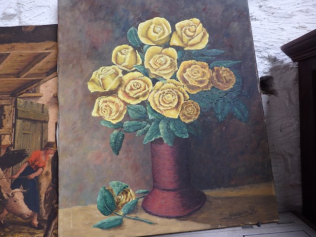 Schilderij getekend - afbeelding 1 van  2