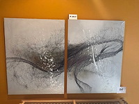 Schilderij (graffiti) (2x) - afbeelding 2 van  2