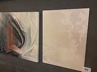 Schilderij (grafitti) (2x) - afbeelding 1 van  3