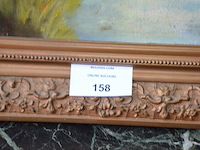 Schilderij in houten kader landschap get. t. houben afm. 90x80 - afbeelding 5 van  5