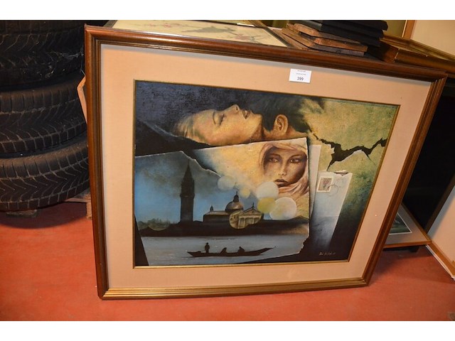Schilderij in kader paul van winge 115x100 cm - afbeelding 1 van  8
