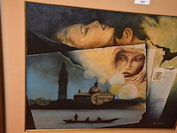 Schilderij in kader paul van winge 115x100 cm - afbeelding 3 van  8