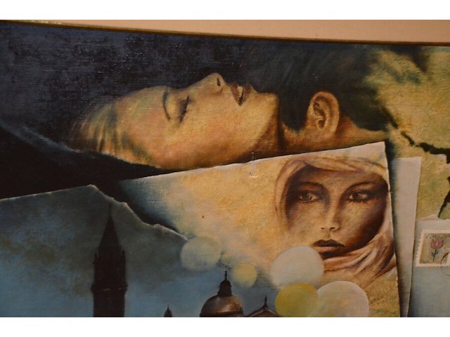 Schilderij in kader paul van winge 115x100 cm - afbeelding 4 van  8