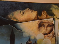 Schilderij in kader paul van winge 115x100 cm - afbeelding 4 van  8