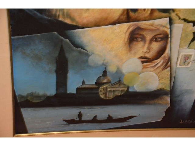 Schilderij in kader paul van winge 115x100 cm - afbeelding 5 van  8