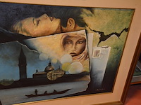 Schilderij in kader paul van winge 115x100 cm - afbeelding 6 van  8