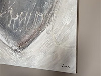 Schilderij itta 90x90cm