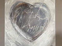 Schilderij itta 90x90cm - afbeelding 2 van  2