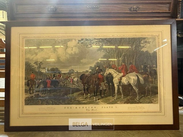 Schilderij jacht - afbeelding 2 van  2