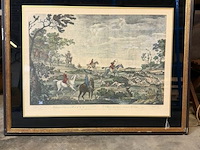 Schilderij jacht - afbeelding 1 van  1