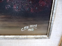 Schilderij jachttafereel (x3) - afbeelding 3 van  12