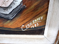 Schilderij jachttafereel (x3) - afbeelding 10 van  12