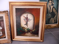 Schilderij jachttafereel (x3) - afbeelding 12 van  12