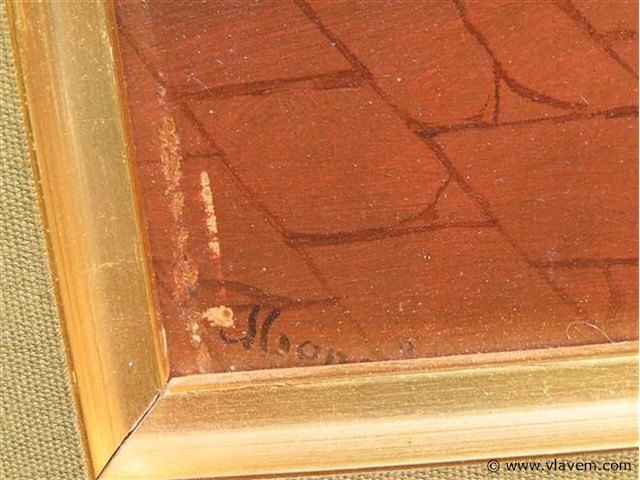 Schilderij jongen met schoen - afbeelding 5 van  5