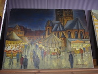 Schilderij kermis - afbeelding 1 van  2