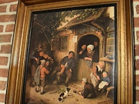Schilderij kopie adrian van ostade 1621-1644