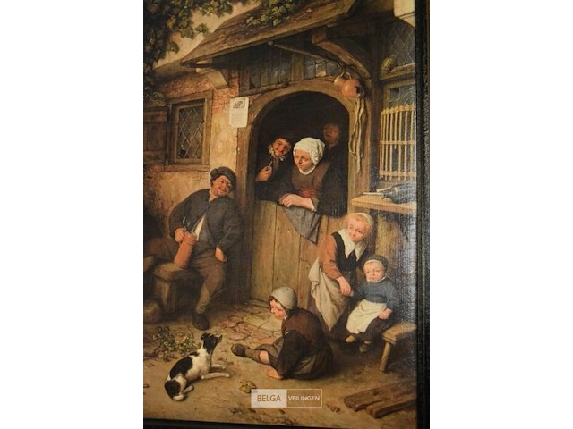 Schilderij kopie adrian van ostade 1621-1644 - afbeelding 2 van  4