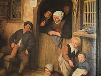 Schilderij kopie adrian van ostade 1621-1644 - afbeelding 2 van  4