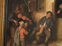 Schilderij kopie adrian van ostade 1621-1644 - afbeelding 3 van  4