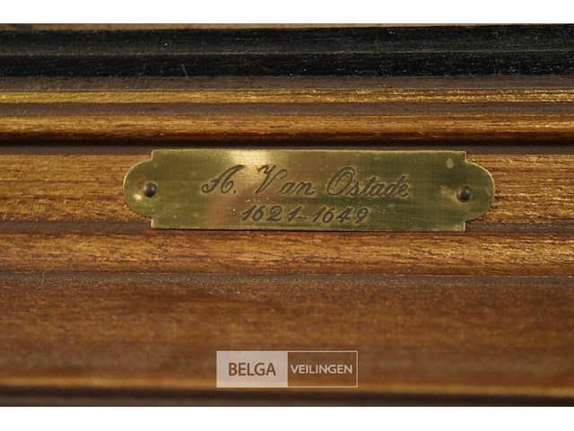 Schilderij kopie adrian van ostade 1621-1644 - afbeelding 4 van  4