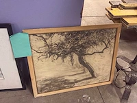 Schilderij + lamp - afbeelding 3 van  4