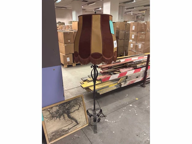 Schilderij + lamp - afbeelding 4 van  4