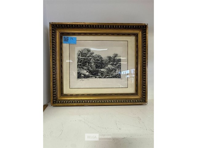 Schilderij landschap - afbeelding 1 van  3