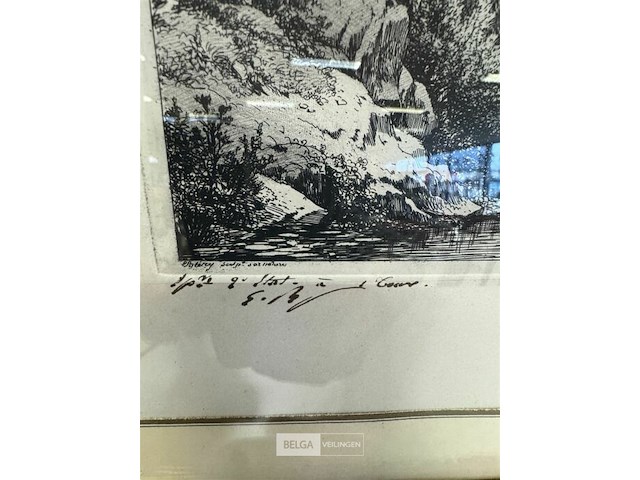 Schilderij landschap - afbeelding 3 van  3