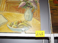 Schilderij lezende dame - afbeelding 2 van  2